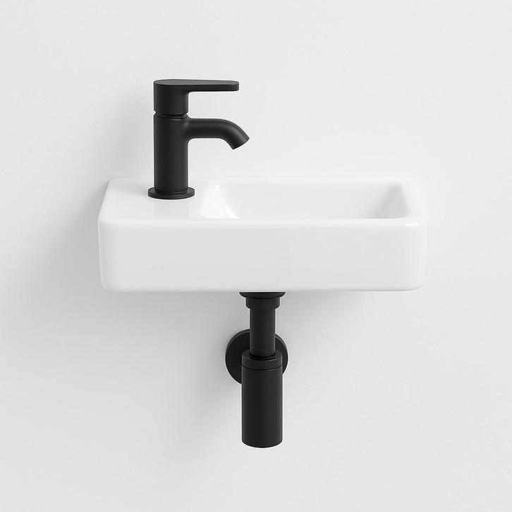 SALE - Ares 37 links - Glans wit - Toiletfontein -, Doe-het-zelf en Verbouw, Sanitair, Nieuw, Ophalen of Verzenden