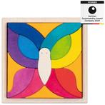 Goki houten puzzel vlinder mozaïek  van €40,25 voor €24,15, Kinderen en Baby's, Ophalen of Verzenden, Nieuw
