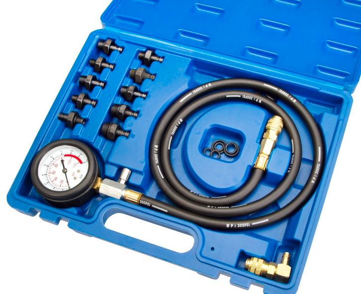 Oliedruktester / oliedrukmeter - verschillende adapters - In, Auto diversen, Autogereedschap, Nieuw, Verzenden