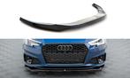 Voorspoiler V.2 Audi A4 Competition B9 FL Maxton Glans Zwart, Ophalen of Verzenden, Nieuw