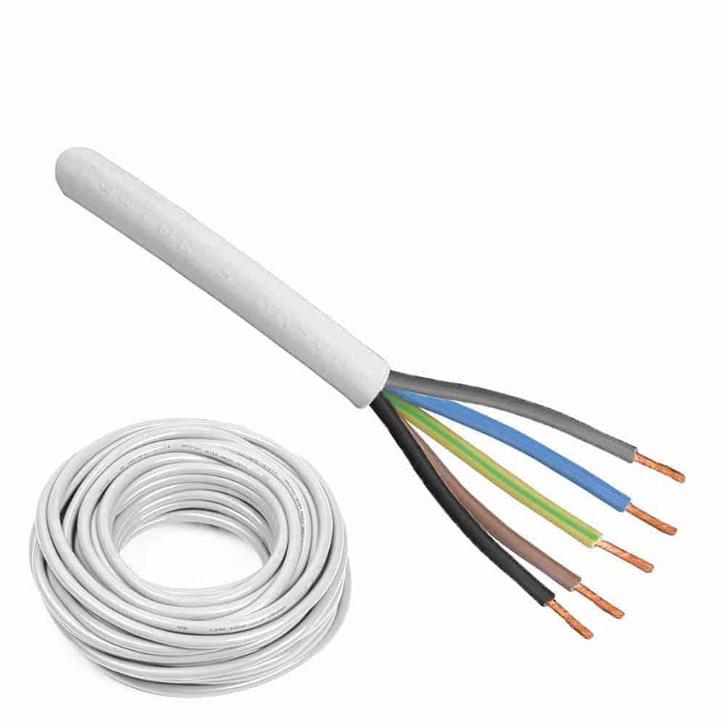 VMVL kabel 5 x 2,5mm2 100 meter, Doe-het-zelf en Verbouw, Elektra en Kabels, Ophalen of Verzenden
