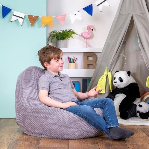 Chillz Kinder Zitzak Corduroy - Lila, Huis en Inrichting, Zitzakken, Verzenden
