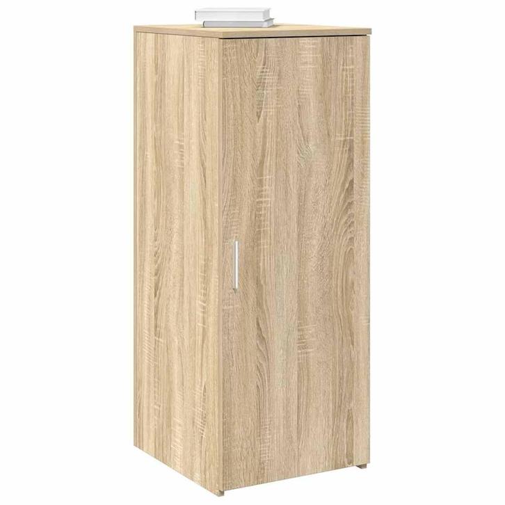 vidaXL Opbergkast 40x45x103,5 cm bewerkt hout sonoma, Huis en Inrichting, Kasten | Overige, Nieuw, Verzenden