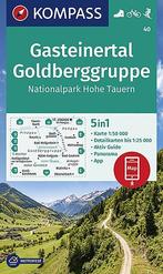 Wandelkaart 40 Gasteiner Tal, Goldberggruppe, Nationalpark, Nieuw, Verzenden