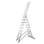 ACTIE! Alumexx ladder 2- en 3-Delig, Doe-het-zelf en Verbouw, Ladders en Trappen, Nieuw, Verzenden