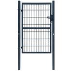 vidaXL Poort dubbelstaafmat (enkel) 106x170 cm, Verzenden, Nieuw