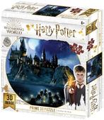 3D Image Puzzel - Hogwarts (500 stukjes) | Tuckers Fun, Nieuw, Verzenden