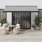 vidaXL Luifel uittrekbaar 4x3 m stof en aluminium antraciet, Tuin en Terras, Zonneschermen, Verzenden, Nieuw