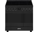 €1989 Smeg C92IPN2 inductie fornuis mat zwart, Ophalen of Verzenden, Nieuw