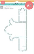 Prachtig sjabloon op kaartformaat van Marianne Design, Verzenden, Nieuw, Overige thema's, Overige typen