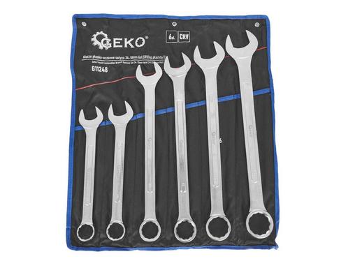 Ringsteeksleutel Set - 34 Tm 50 Mm - 6 Delig - Steekringsleu, Doe-het-zelf en Verbouw, Gereedschap | Handgereedschap, Nieuw, Ophalen of Verzenden