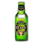 Bieropener 18 Jaar 18,5cm, Hobby en Vrije tijd, Verzenden, Nieuw