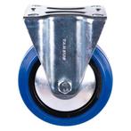 Tarsus Bokwiel 125 mm - Slijtvast Rubber - 150 kg Draagve..., Doe-het-zelf en Verbouw, Zwenkwielen, Ophalen of Verzenden, Nieuw