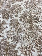 Prestigieus en exclusief toile de Jouy stof in dubbele