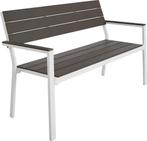 Tuinbank - Weerbestendig - 2 personen - 128x59x88 cm - Licht, Tuin en Terras, Verzenden, Zo goed als nieuw