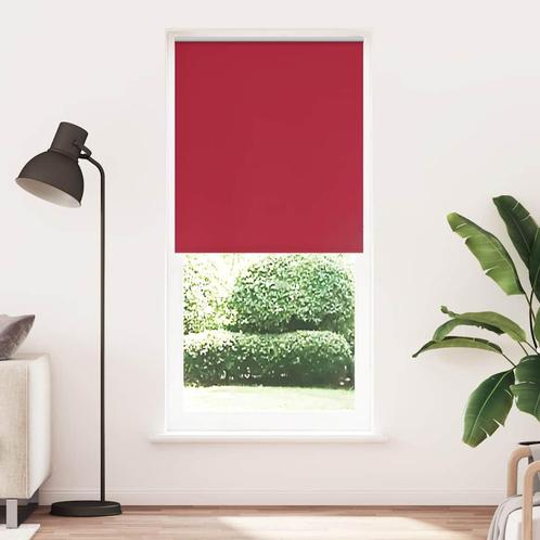 vidaXL Rolgordijn verduisterend 100 x 230 cm rood, Huis en Inrichting, Stoffering | Gordijnen en Lamellen, Rood, Nieuw, Verzenden