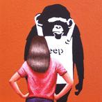 Gerard Boersma (1976) - Keep It Real (painting of a woman, Antiek en Kunst