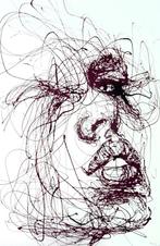 D. Witschkanow -  Abstract red torture & lust - Acryl Red