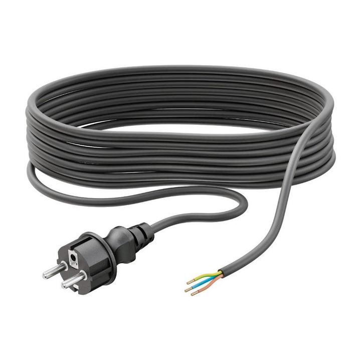 Neopreen buiten kabel 5 meter - 3x 0.75mm met stekker, Hobby en Vrije tijd, Elektronica-componenten, Nieuw, Ophalen of Verzenden