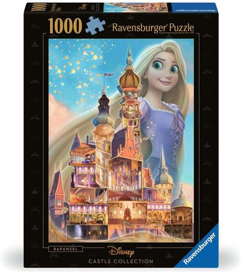 Disney Castles - Rapunzel Puzzel (1000 stukjes) |, Hobby en Vrije tijd, Denksport en Puzzels, Nieuw, Verzenden