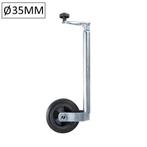 ProPlus Neuswiel voor aanhanger - kunststof velg - rubber..., Auto diversen, Aanhangwagen-onderdelen, Ophalen of Verzenden, Nieuw