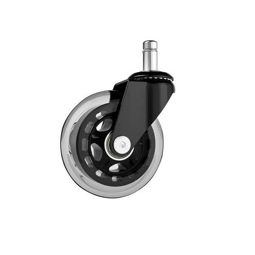Meubel wiel - 75mm - Rubber - Per stuk, Doe-het-zelf en Verbouw, IJzerwaren en Bevestigingsmiddelen, Overige typen, Nieuw, Ophalen of Verzenden