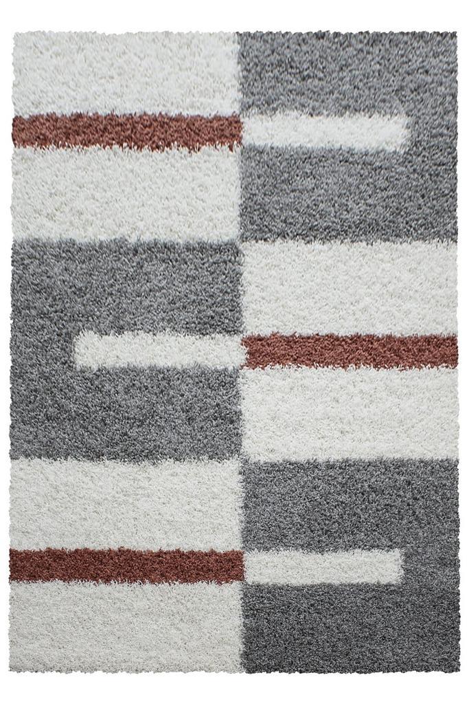 Shaggy Vloerkleed | Gala | Terra | 240x340 cm, Huis en Inrichting, Stoffering | Tapijten en Kleden, Verzenden