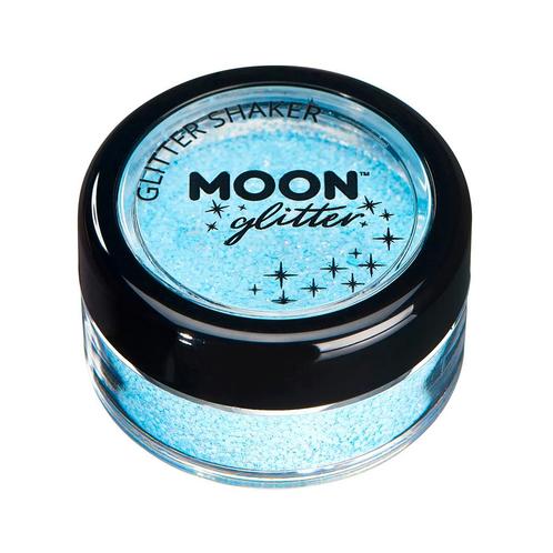 Moon Glitter Pastel Glitter Shakers Baby Blue 5g, Hobby en Vrije tijd, Feestartikelen, Nieuw, Verzenden