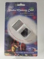 Geseald 360 Blocks Memorycard Playstation 1, Spelcomputers en Games, Ophalen of Verzenden, Nieuw