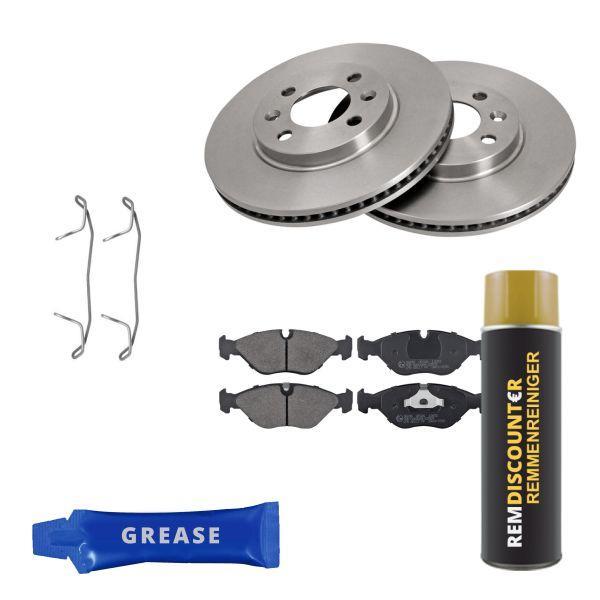 Voordeelset Remschijven + Remblokken SAAB 9000 2.3 -16 Aero, Auto-onderdelen, Klein materiaal, Nieuw, Verzenden