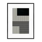 Wissellijst Aluminium Mat Zwart 60x70 cm, Huis en Inrichting, Woonaccessoires | Lijsten, Nieuw