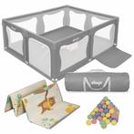 Elissio® - Grondbox Baby – grijs - babybox - speelbox, Ophalen of Verzenden, Nieuw