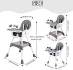 Draagbare Baby Kinderstoel met Dubbele Eettray en Speelrek, Kinderen en Baby's, Verzenden, Nieuw