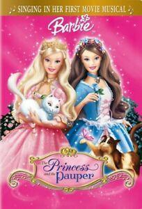 Barbie: Princess and the Pauper [Cd + Re DVD, Cd's en Dvd's, Dvd's | Overige Dvd's, Zo goed als nieuw, Verzenden