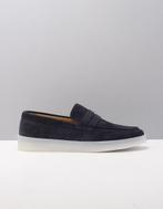 Blackstone zg43 loafers heren blauw  navy suede 42, Nieuw, Blackstone, Verzenden