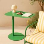 Bijzettafel Nastätten 50x50x38 cm appelgroen [en.casa], Huis en Inrichting, Tafels | Bijzettafels, Verzenden, Nieuw