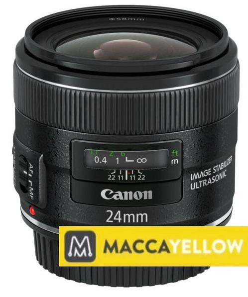 Canon EF 24mm f/2.8 IS USM met garantie, Audio, Tv en Foto, Fotografie | Lenzen en Objectieven, Standaardlens, Zo goed als nieuw