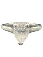 Ring Platina - 0.70ct. tw. - Diamant - Diamanten ring voor, Sieraden, Tassen en Uiterlijk, Ringen, Nieuw