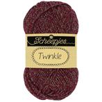 Scheepjes Twinkle - 932 bordeaux - Katoen Glittergaren met, Hobby en Vrije tijd, Breien en Haken, Ophalen of Verzenden, Nieuw