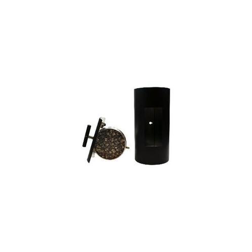 Houtrookfilter ABCAT dikwandig 150 mm - 30 cm ZWART, Huis en Inrichting, Haarden, Ophalen