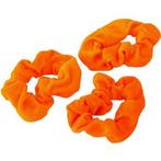 Haarwokkels Oranje (3 stuks), Nieuw, Feestartikel, Verzenden