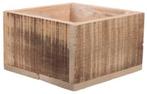 Houten Tafeldeco Kist 20x20x12 cm, Huis en Inrichting, Ophalen of Verzenden, Nieuw