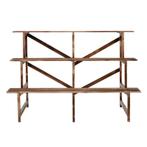 TRUUSK Plantenladder - Bloemenplank met 3 treden - Gemaakt v, Verzenden