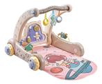 Eco Toys Roze 2-in-1 Activiteiten Speelkleed en Looptrainer, Verzenden, Nieuw
