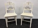 Stoel (2) - Hout - 2 Zweedse stoelen