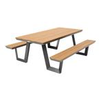Picknickset - Arezzo - Rechthoek - Lesli Living, Tuin en Terras, Tuintafels, Verzenden, Nieuw