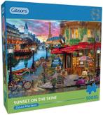 Sunset on the Seine Puzzel (500 XL stukjes) | Gibsons -, Verzenden, Nieuw