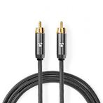 Tulp kabel | Nedis | 3 meter (Mono, Verguld, 100% koper), Verzenden, Nieuw