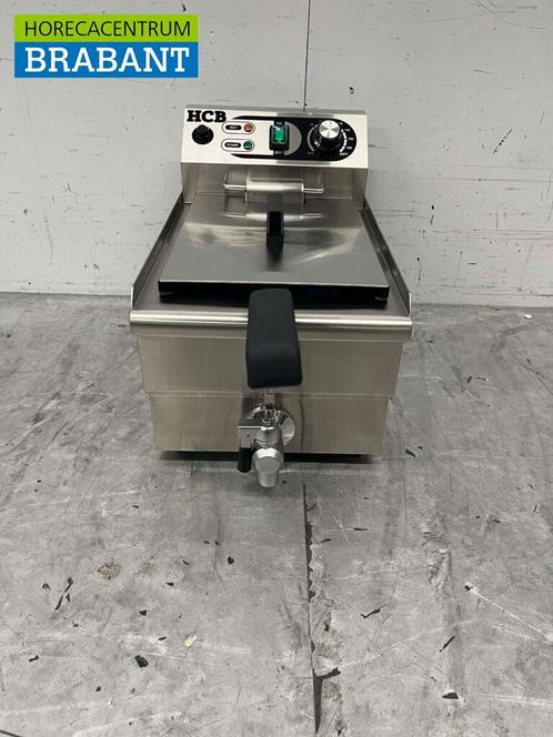 RVS Friteuse Frituur Aftapkraan 10 liter 230V Horeca, Zakelijke goederen, Horeca | Keukenapparatuur, Nieuw in verpakking, Ophalen of Verzenden