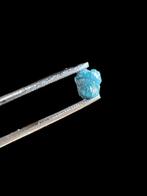 Diamant Prachtige sprankelende blauwe diamant. 1,05 karaat.